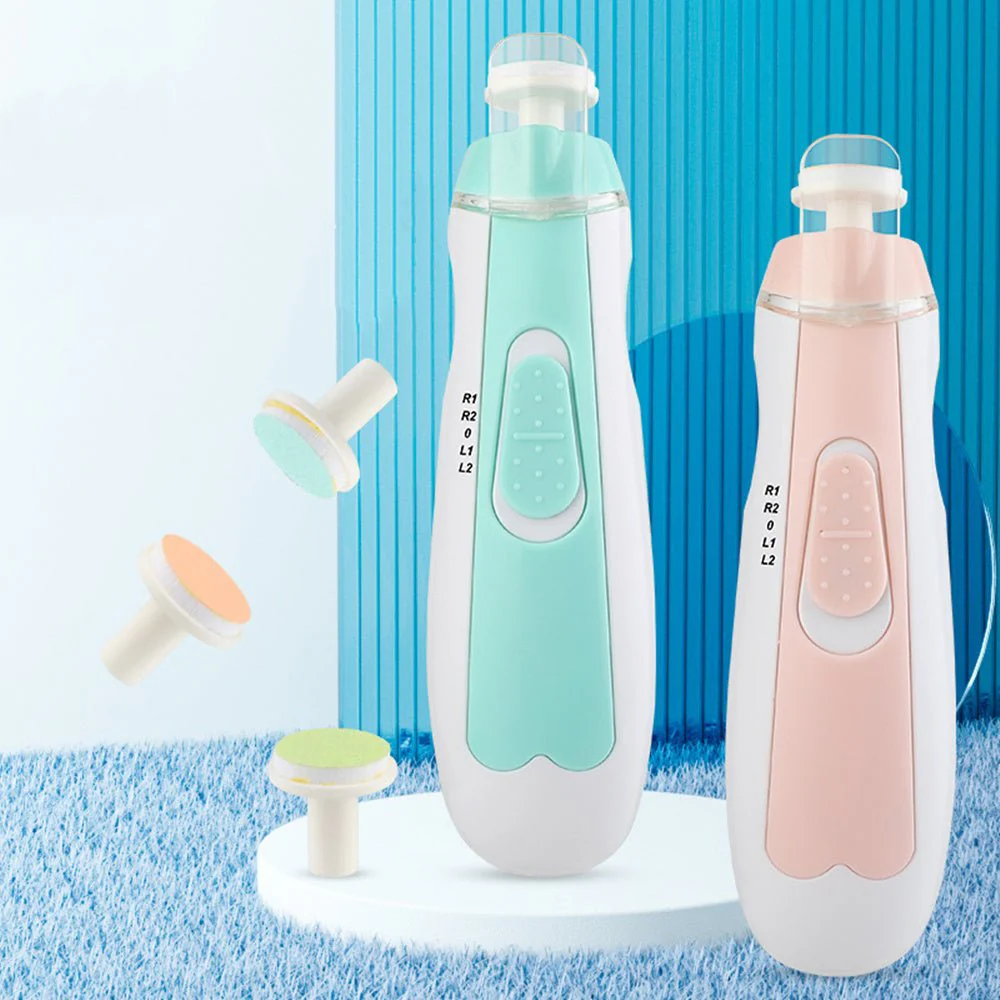 Newborn Nail Clipper Electric Baby Anti-pinch Meat Care Set - Image 6